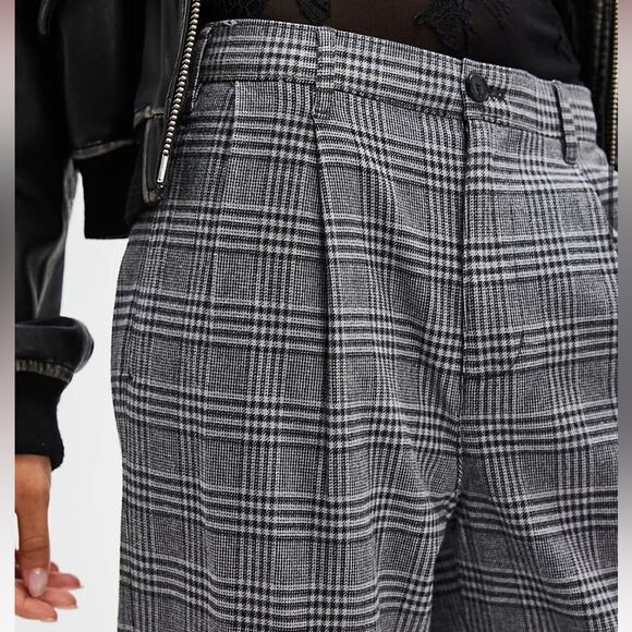 Free People Dockers Original High Pleated Wide-Leg Trousers size 29 - Picture 9 of 12